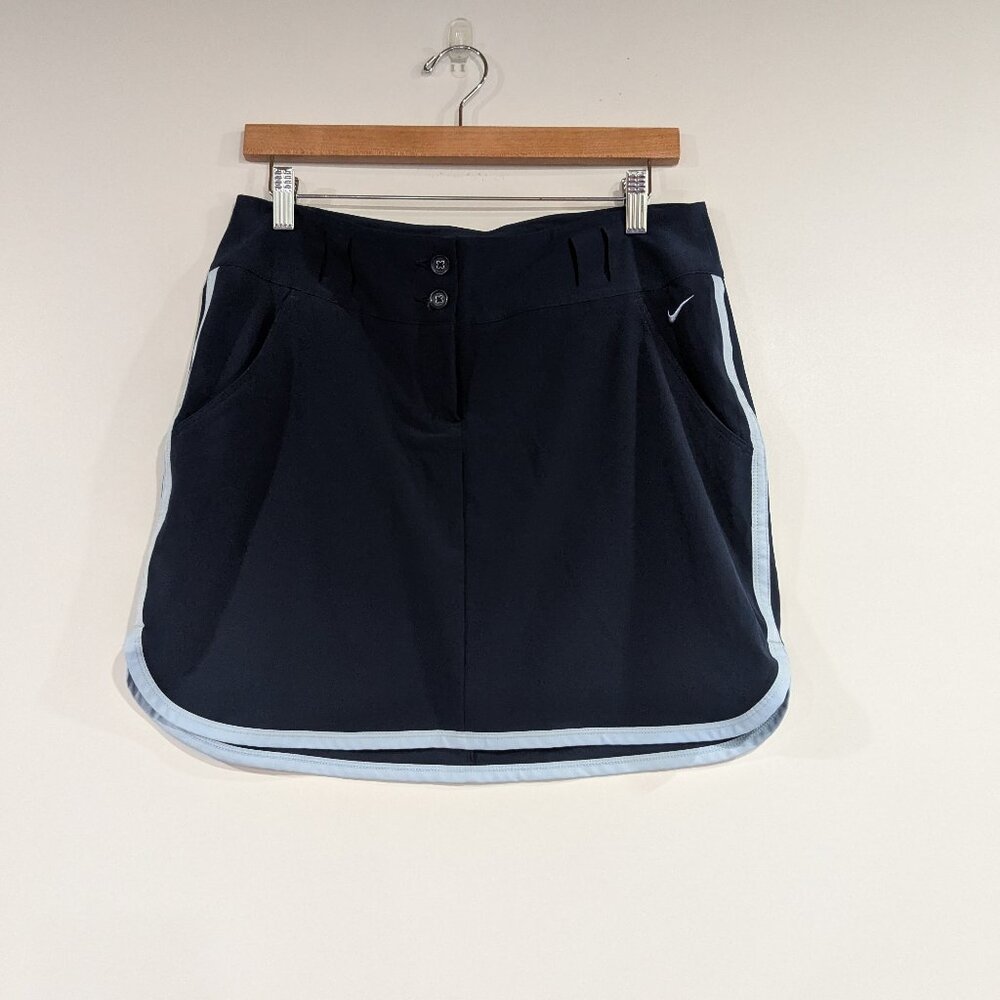 Nike Golf Tour Performance Dri-Fit Skirt Navy Blue Size 6